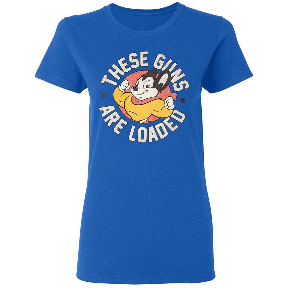 Women's T-Shirt - 88ZWY3RC - Royal - 10