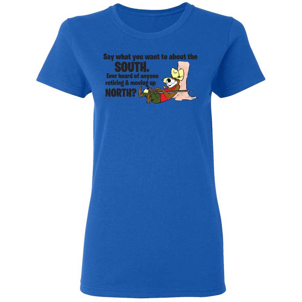Women's T-Shirt - MZ4E9J84 - Royal - 10
