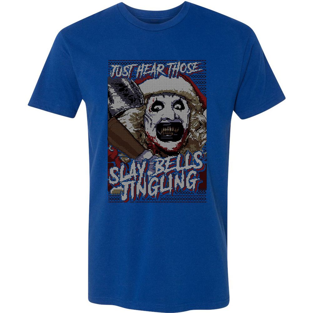 Slay Bells Jingling Premium Unisex T-Shirt - Royal - 10
