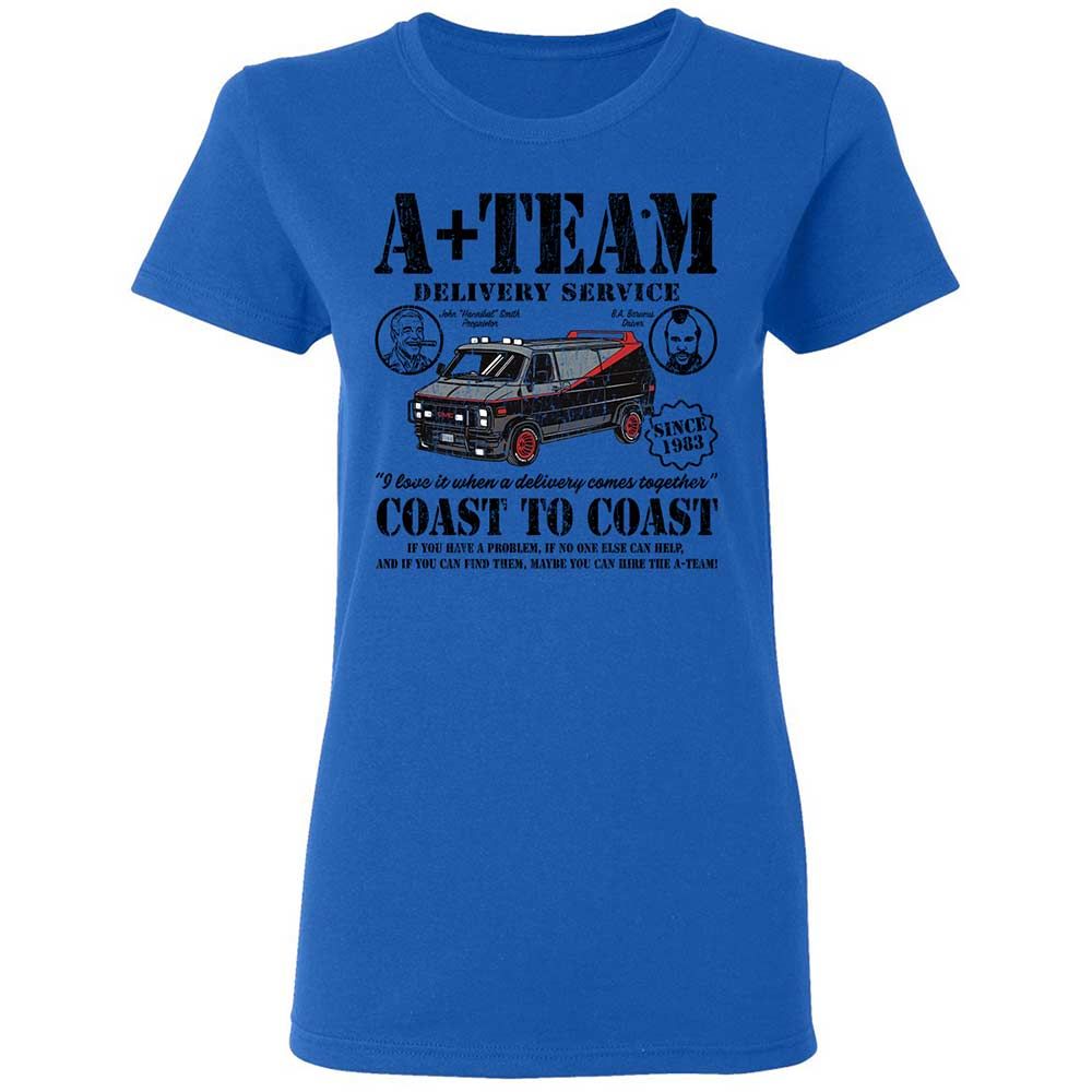 Women's T-Shirt - 4J89SCT5 - Royal - 10