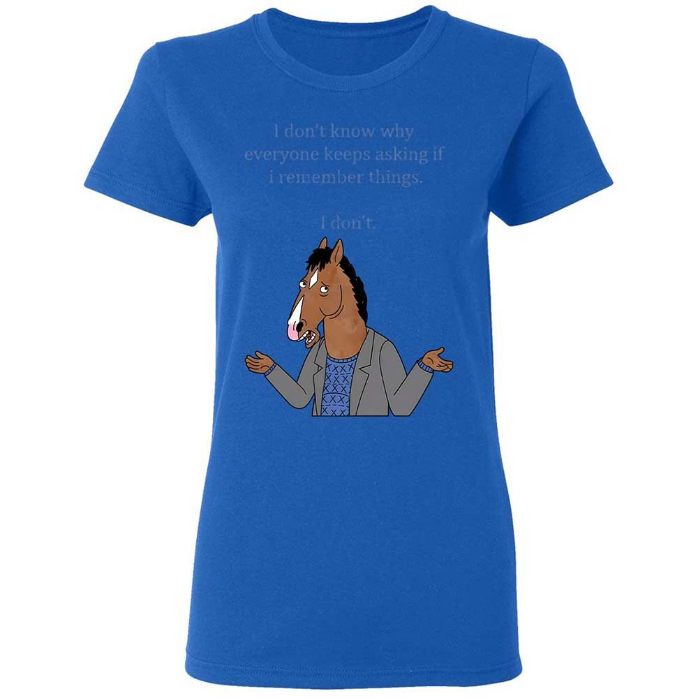Women's T-Shirt - FR46AMQY - Royal - 10
