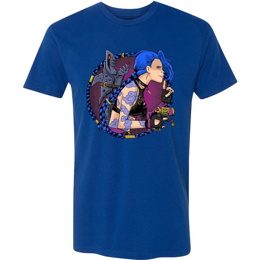 Premium Unisex T-Shirt - 3LDWM1HH - Royal - 10