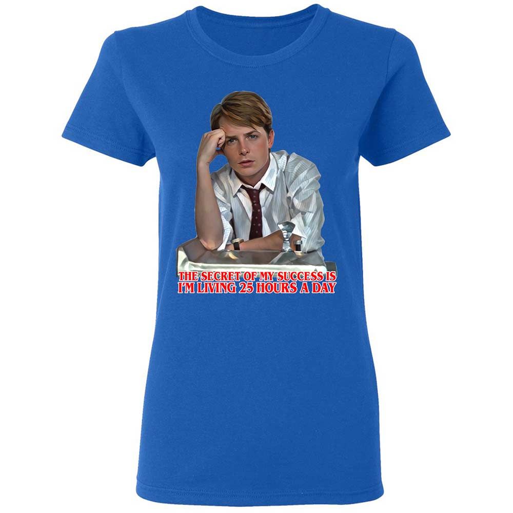 Women's T-Shirt - GHU8TVKP - Royal - 10