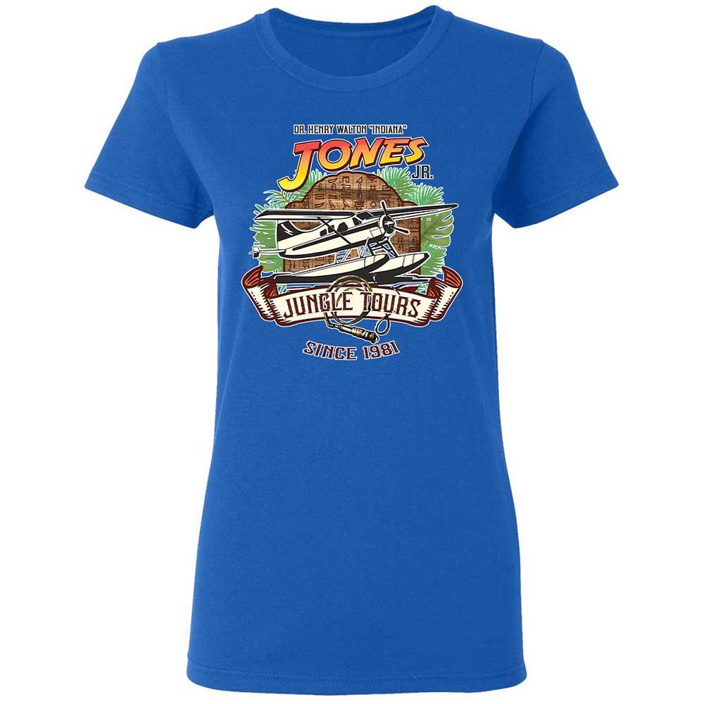 Women's T-Shirt - 61VE3N45 - Royal - 10