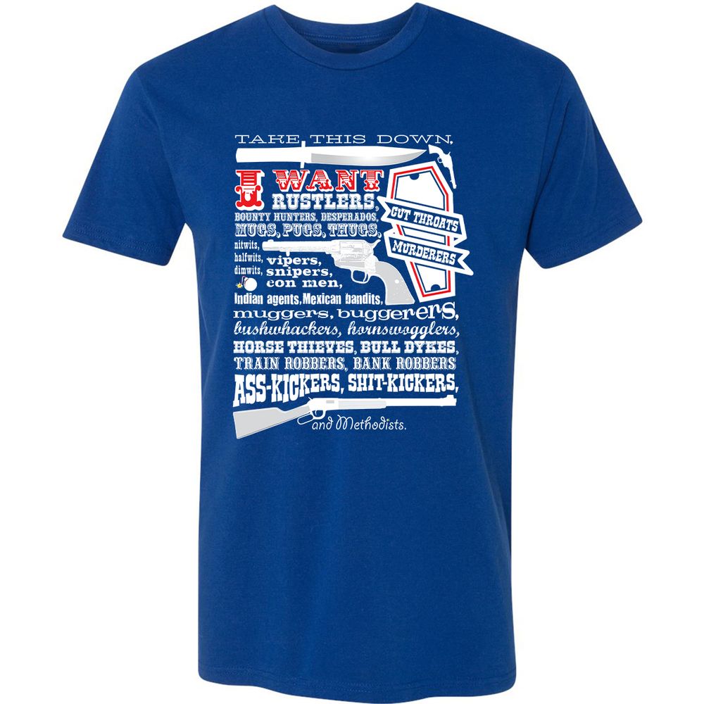 Premium Unisex T-Shirt - KANCFMM2 - Royal - 10