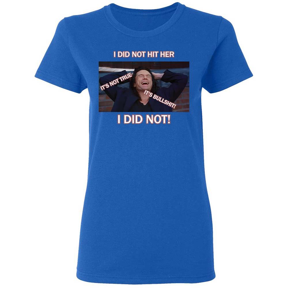 Women's T-Shirt - JNXMUEGU - Royal - 10
