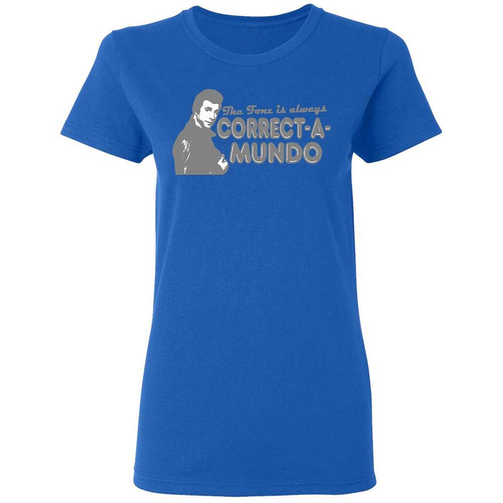 Women's T-Shirt - 7EJPZHB6 - Royal - 10