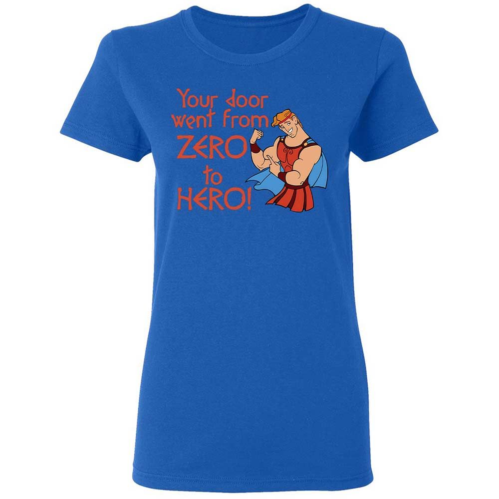 Women's T-Shirt - RM8FGWH7 - Royal - 10