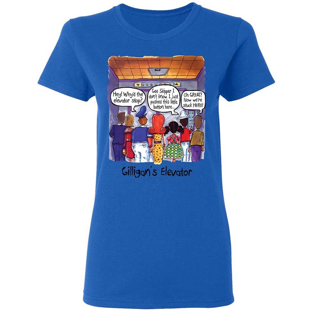 Women's T-Shirt - 4AWKR529 - Royal - 10