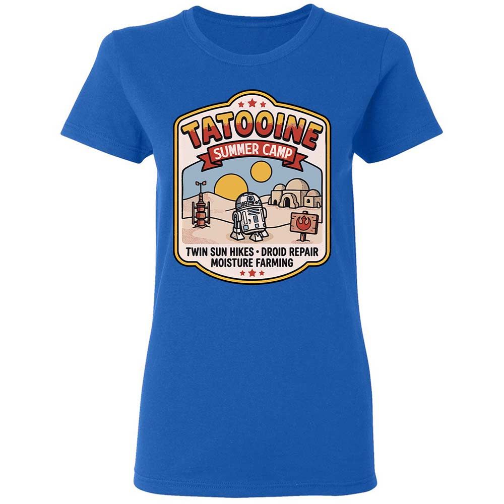 Women's T-Shirt - PY5ZG9ZD - Royal - 10