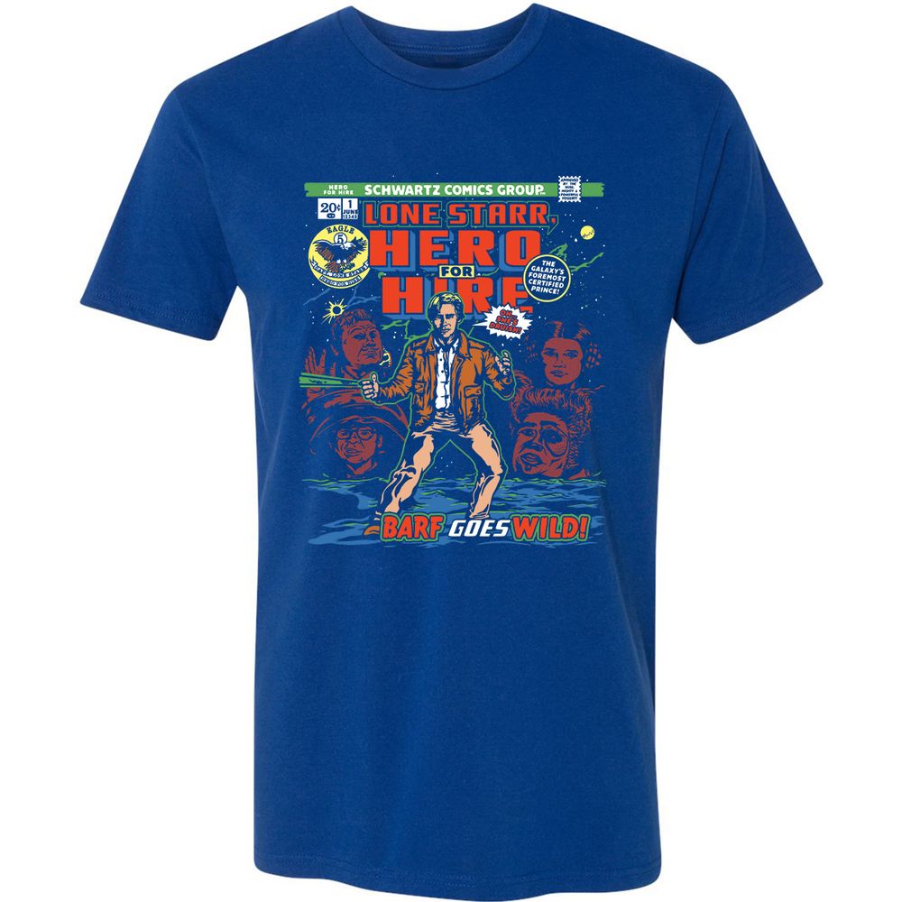 Premium Unisex T-Shirt - HNAN38EB - Royal - 10