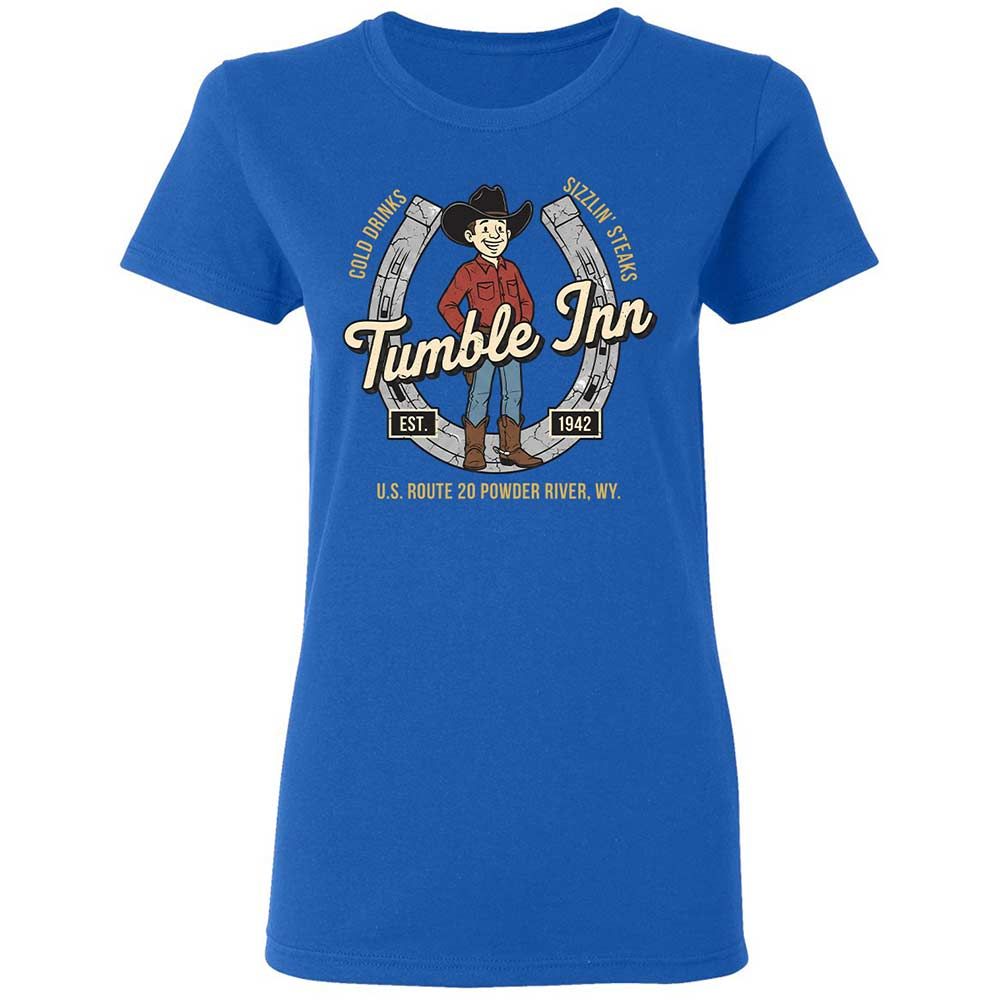 Women's T-Shirt - ZUJCUMP6 - Royal - 10