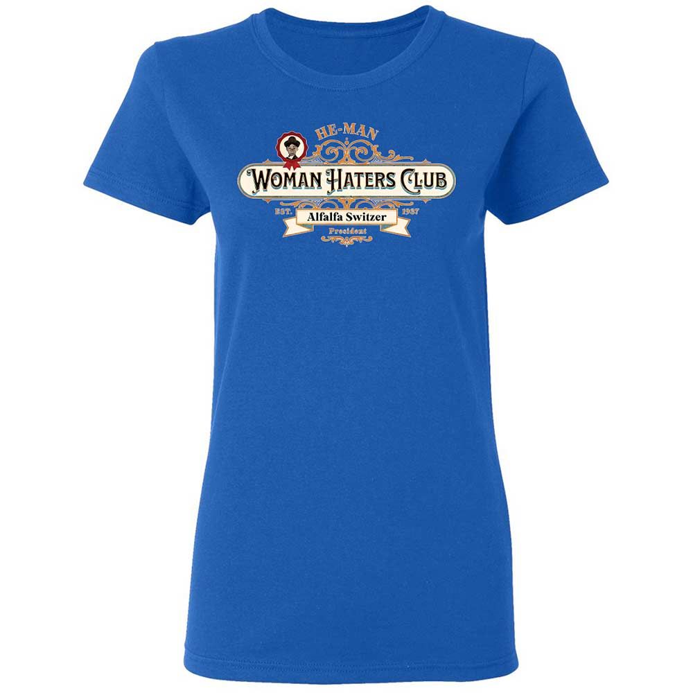 Women's T-Shirt - U4NK8HM6 - Royal - 10