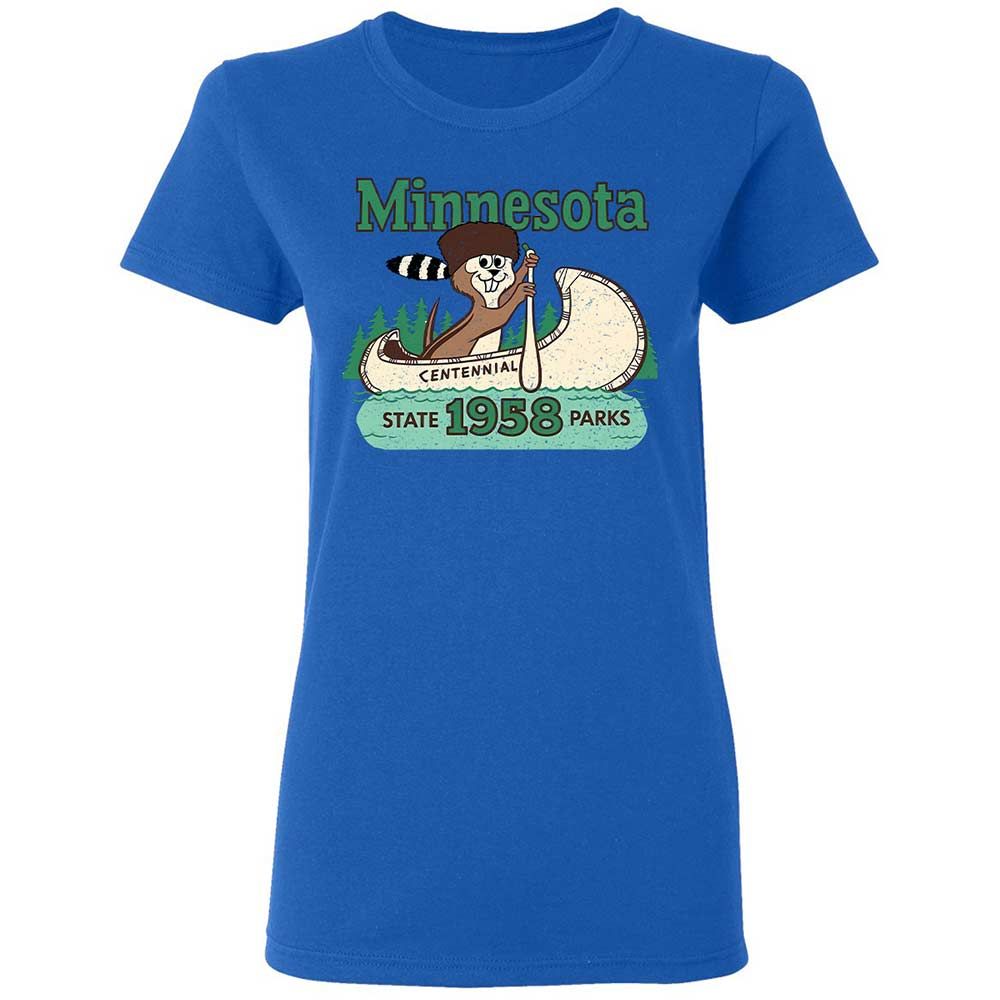 Women's T-Shirt - 4EW6CFYT - Royal - 10
