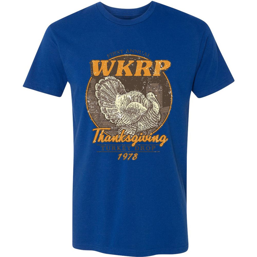 WKRP Turkey Drop - Royal - 10