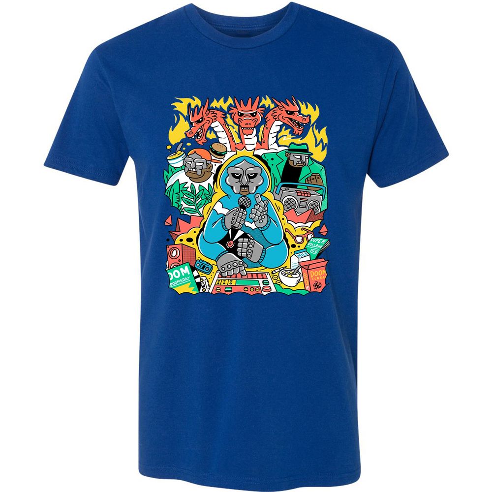 Premium Unisex T-Shirt - L75EX2BP - Royal - 10