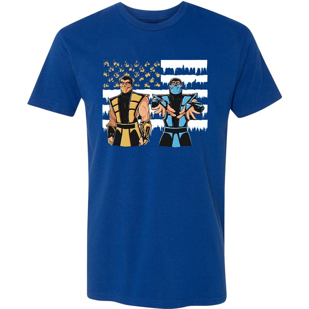 Premium Unisex T-Shirt - 7GT46CDS - Royal - 10