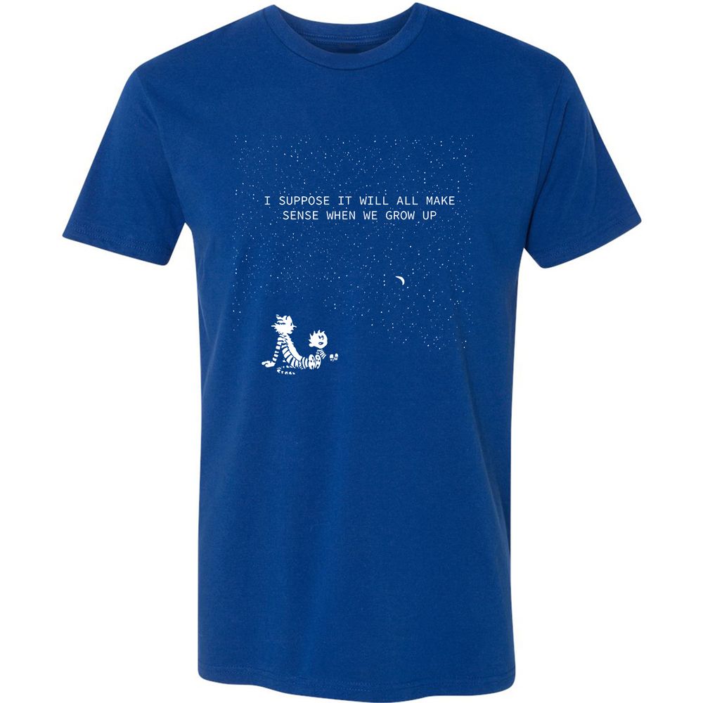 Calvin and Hobbes Stars - Royal - 10