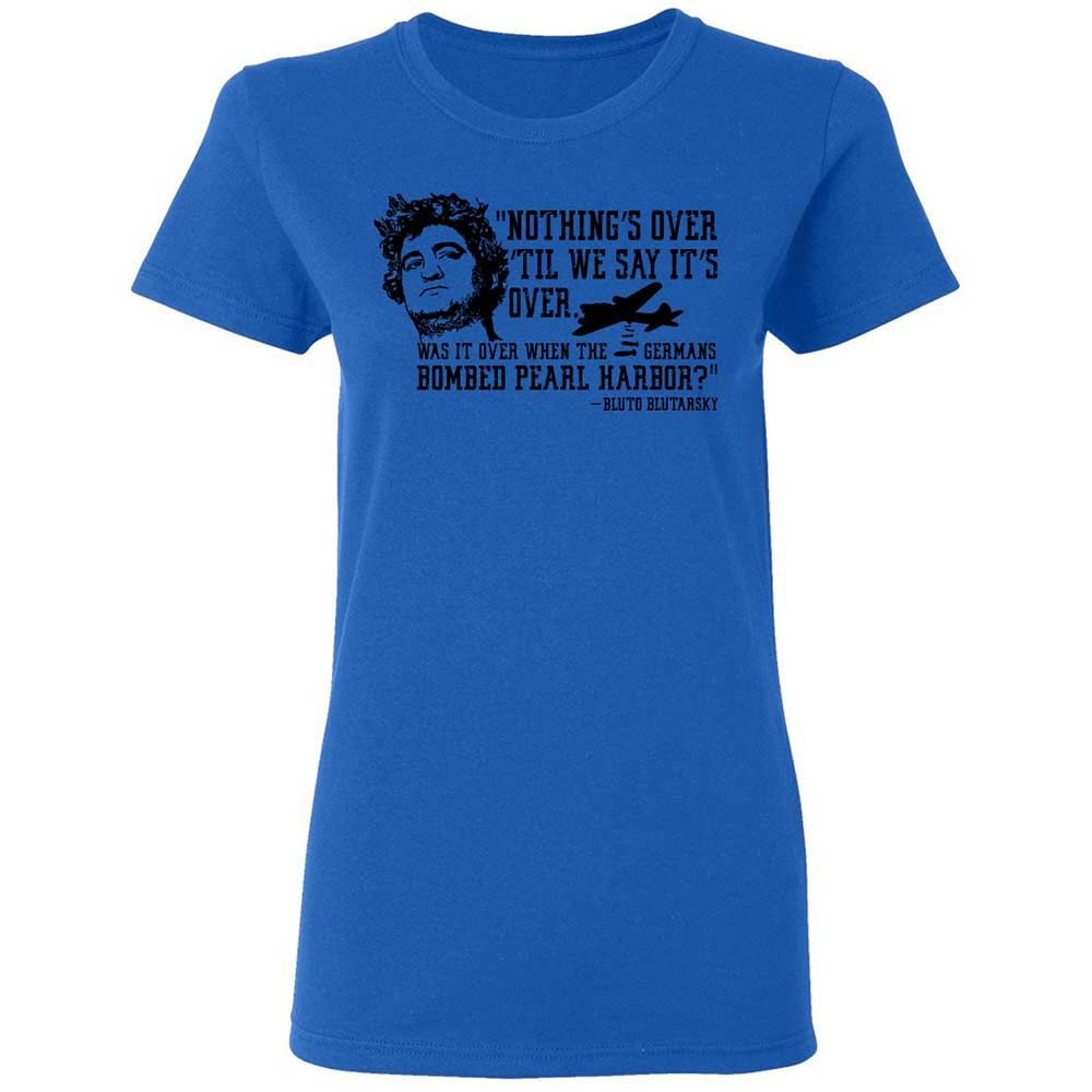 Women's T-Shirt - EGXBPMU5 - Royal - 10