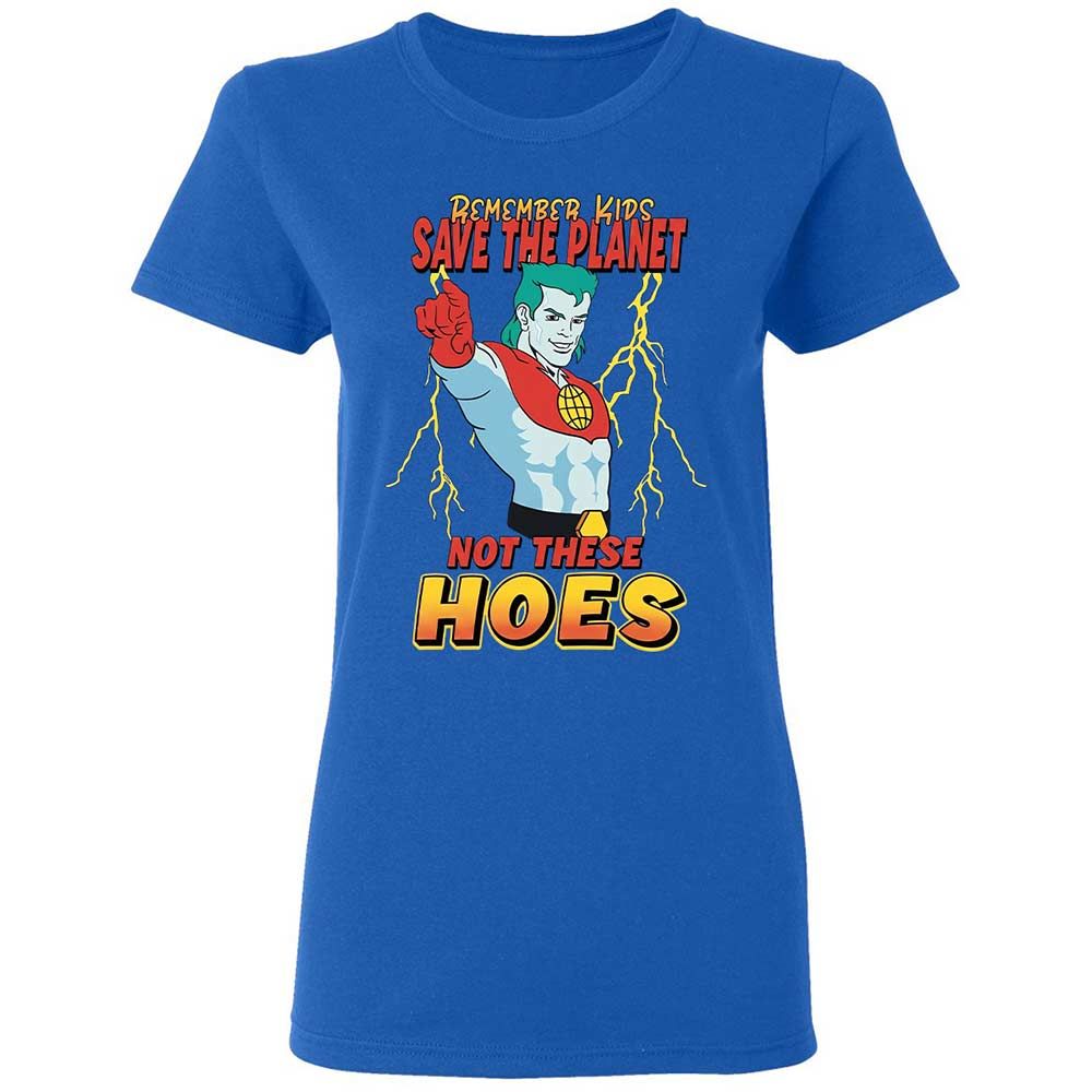 Women's T-Shirt - HUWJ3X9Z - Royal - 10