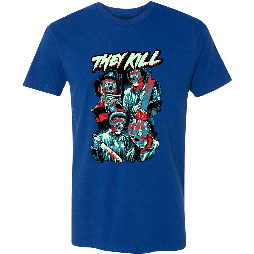 Premium Unisex T-Shirt - L9ND38MN - Royal - 10