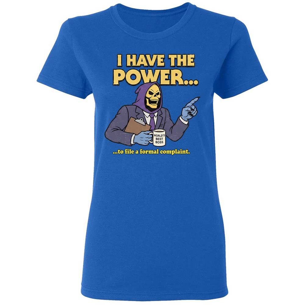Women's T-Shirt - FU9UZRSV - Royal - 10