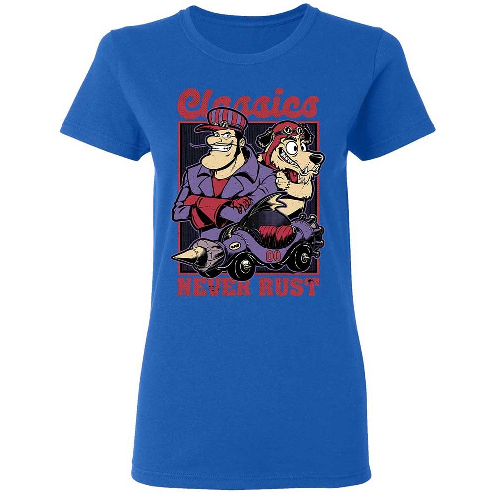 Women's T-Shirt - HCK89CA7 - Royal - 10