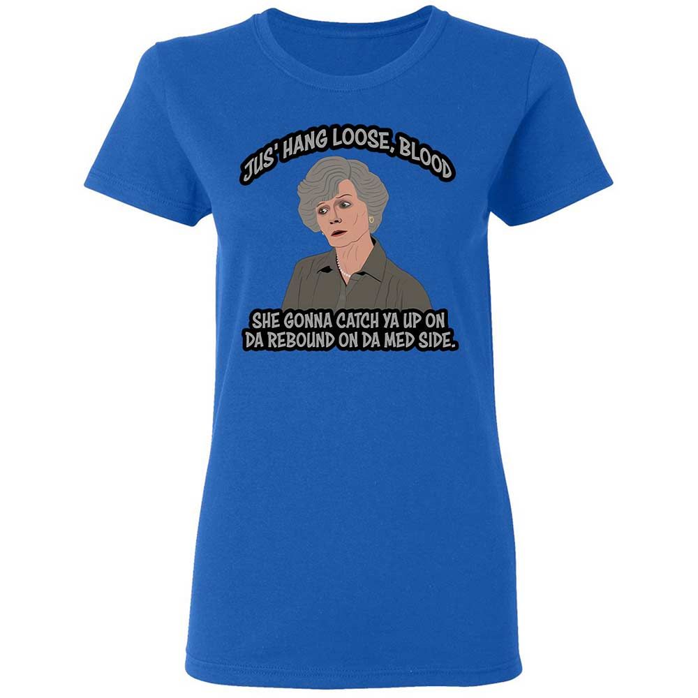 Women's T-Shirt - 1F8JWHSR - Royal - 10