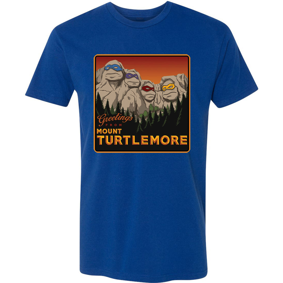 Premium Unisex T-Shirt - 4662Q343 - Royal - 10