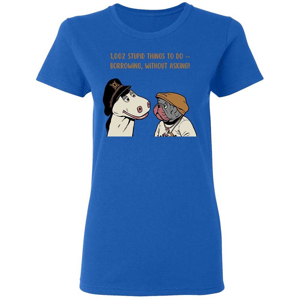 Women's T-Shirt - WTE9UQTB - Royal - 10