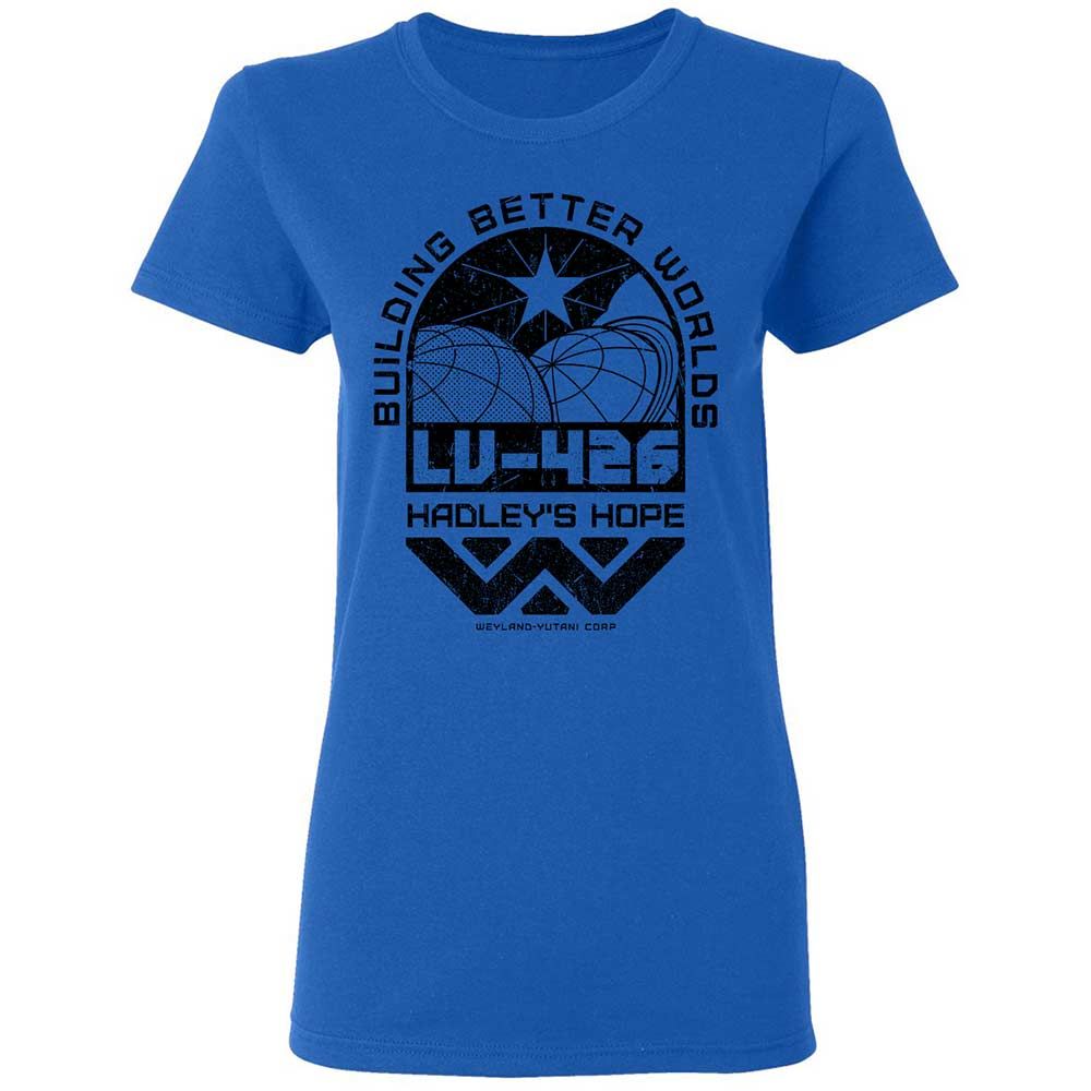 Women's T-Shirt - 82JPLF7J - Royal - 10