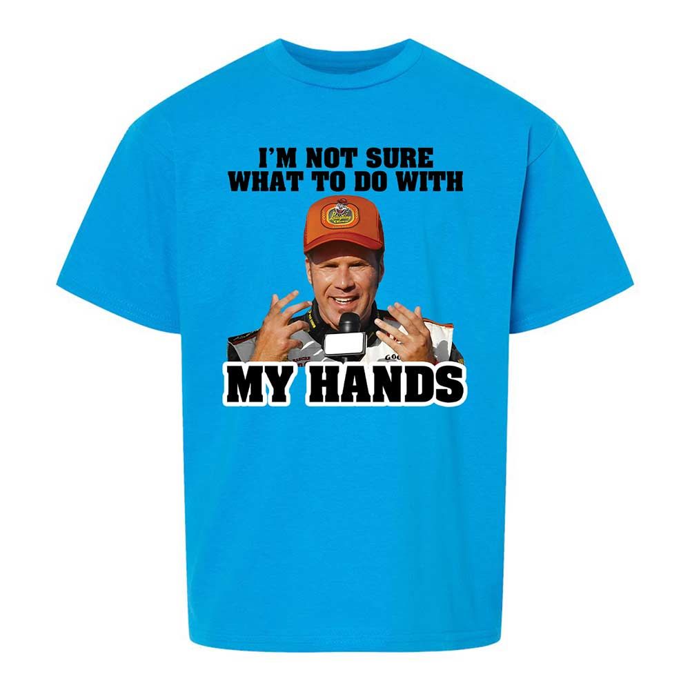 I'm Not Sure What To Do With My Hands - Sapphire - 10