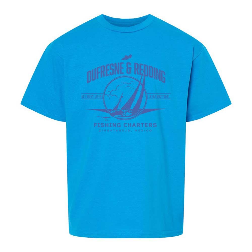 Kids T-Shirt - WXLFQBDS - Sapphire - 10