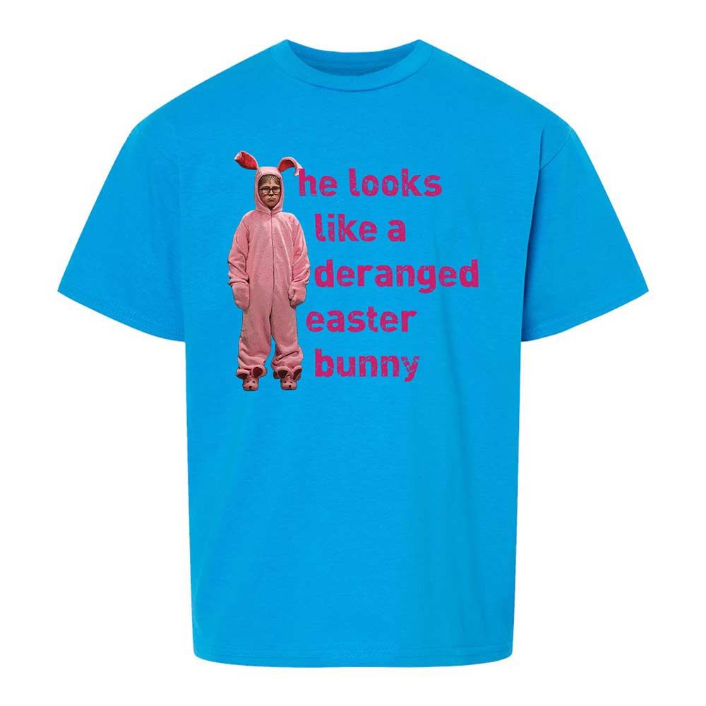 He Looks Like a Deranged Easter Bunny - Sapphire - 10