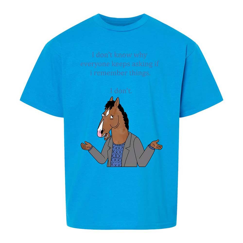Kids T-Shirt - SKNK7T6Z - Sapphire - 10