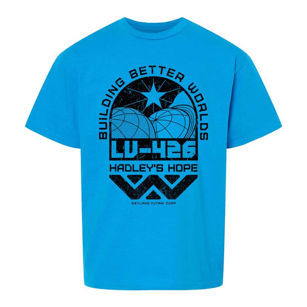 Kids T-Shirt - HX9LYPL7 - Sapphire - 10