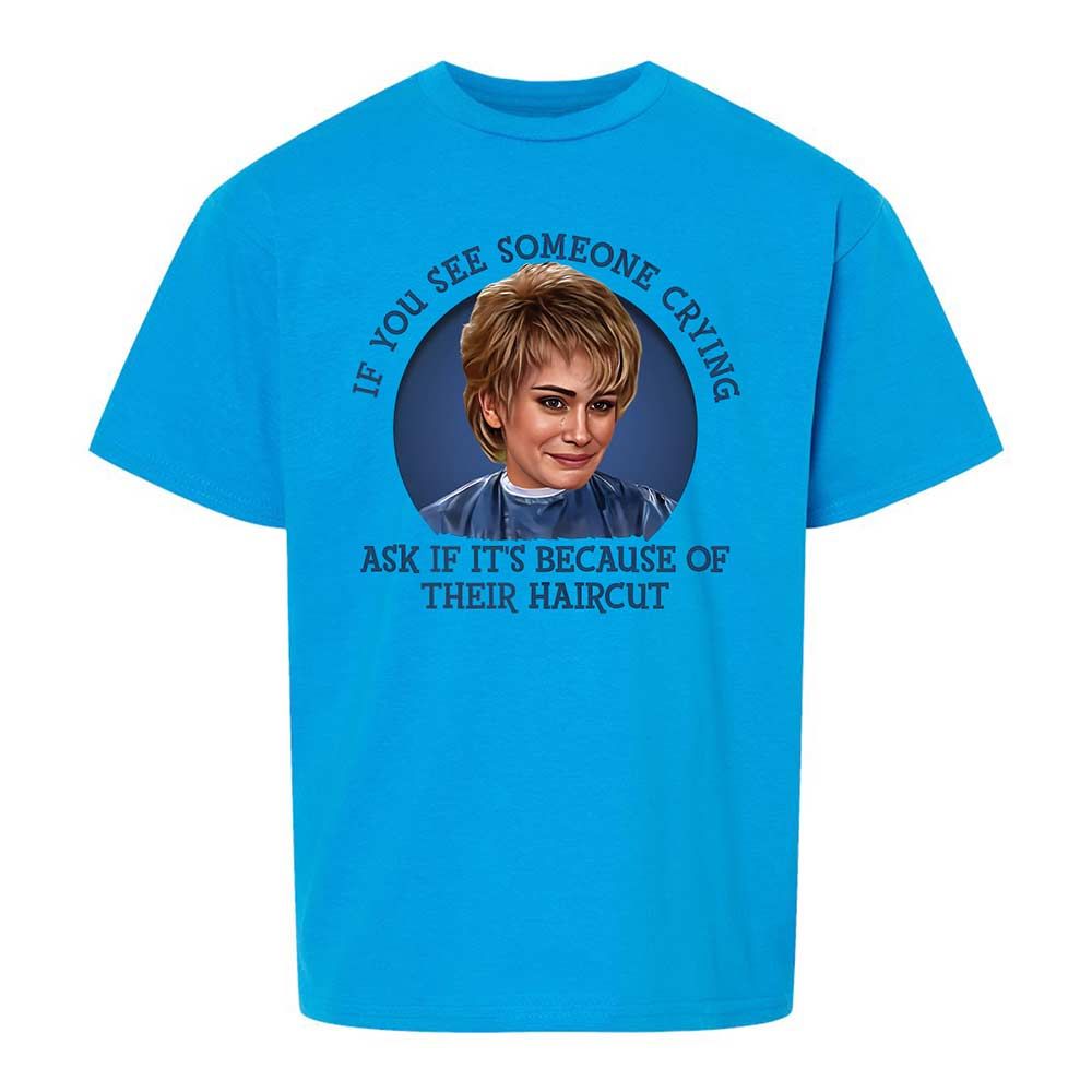 Kids T-Shirt - K5ZWENR3 - Sapphire - 10