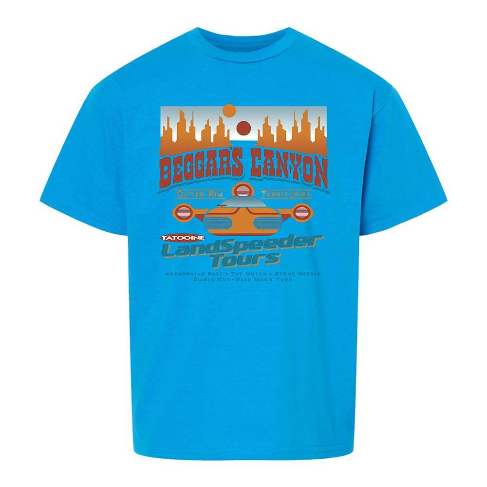 Kids T-Shirt - 66GX6Z6Q - Sapphire - 10
