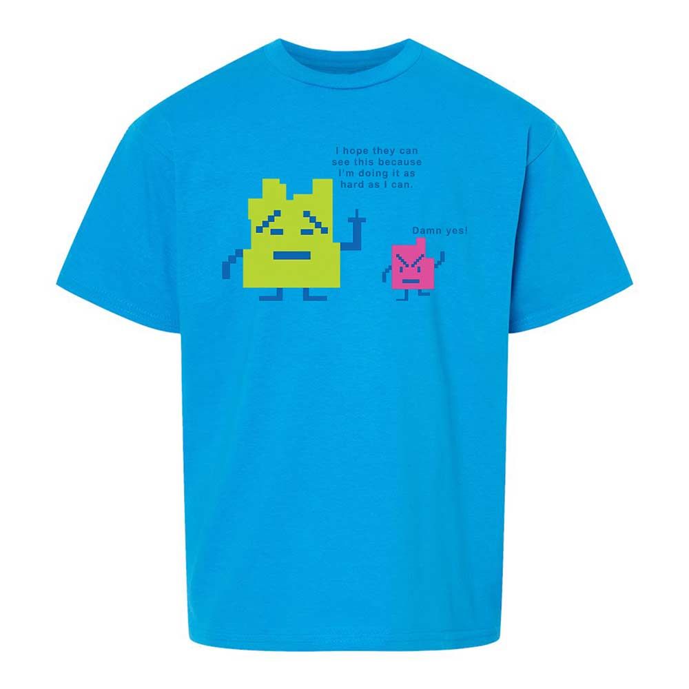 Kids T-Shirt - QM8JEJGX - Sapphire - 10