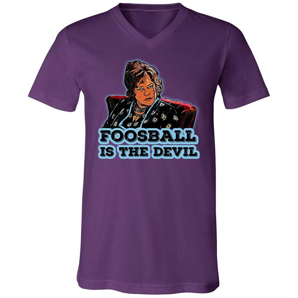Unisex V-Neck T-Shirt - BL63YCGB - Team Purple - 10