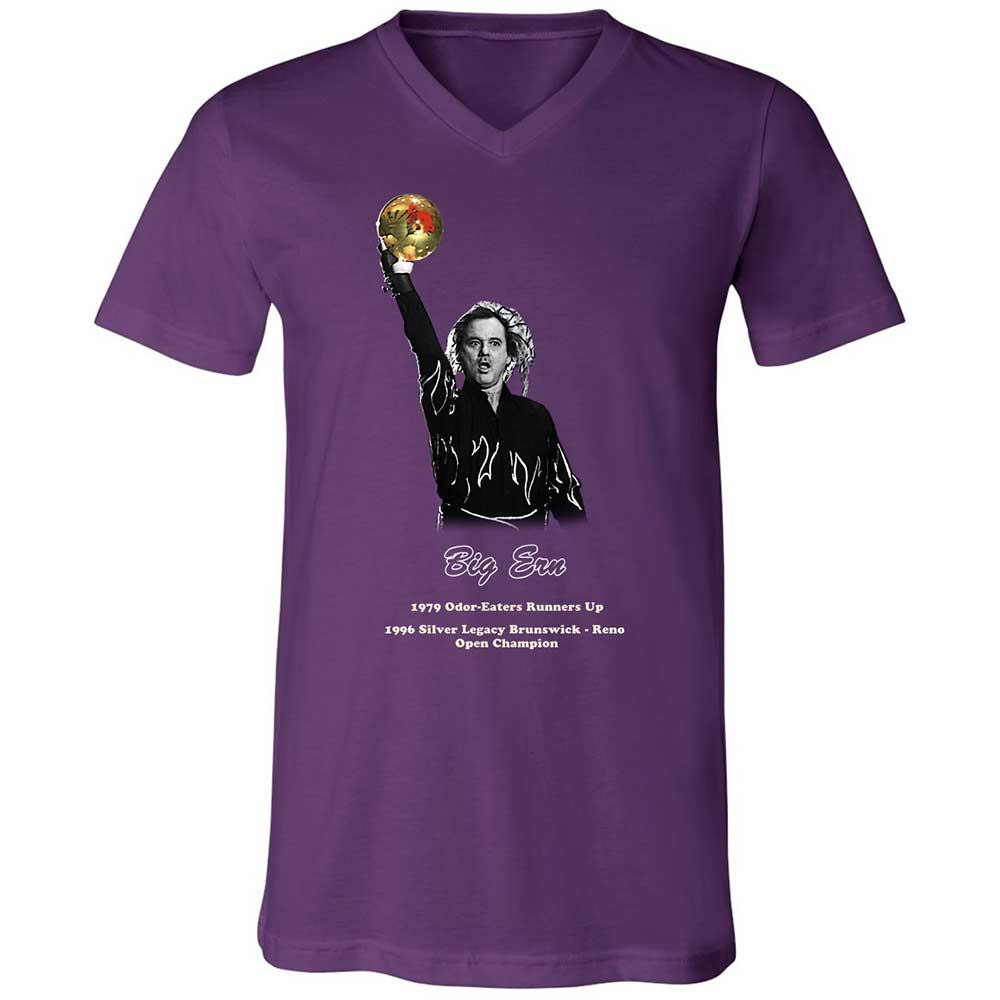 Unisex V-Neck T-Shirt - SCDEBWEH - Team Purple - 10
