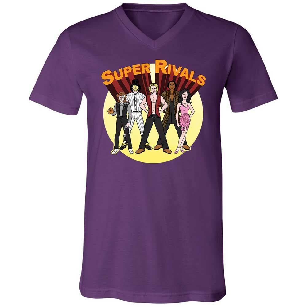 Unisex V-Neck T-Shirt - 1EA6MGTG - Team Purple - 10
