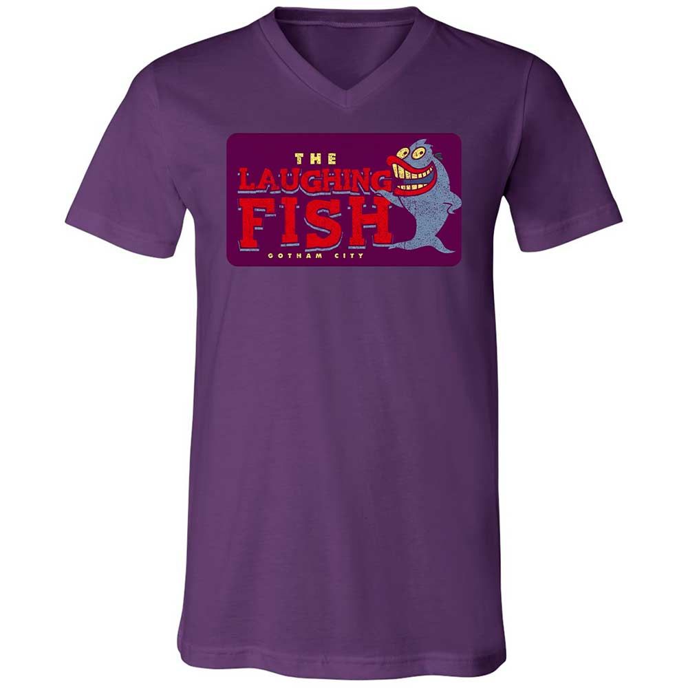 Unisex V-Neck T-Shirt - SC55N8V4 - Team Purple - 10