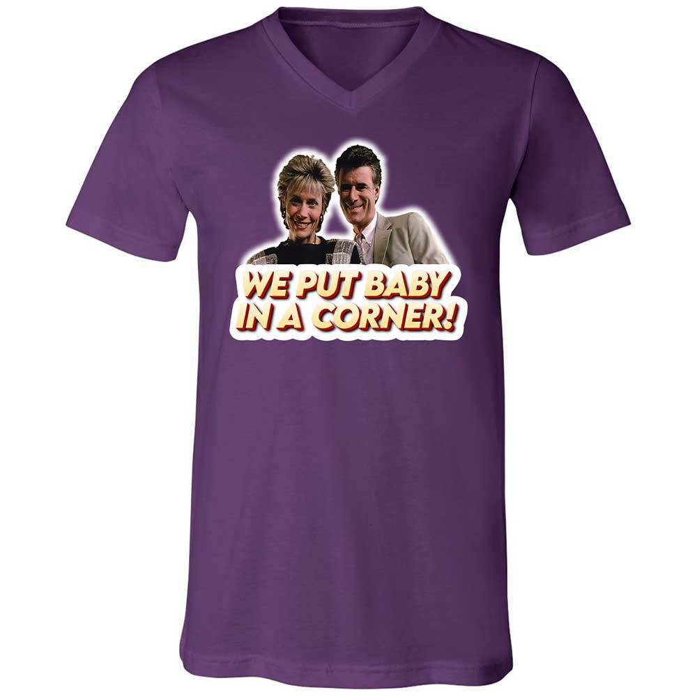 Unisex V-Neck T-Shirt - XS3JF3F2 - Team Purple - 10