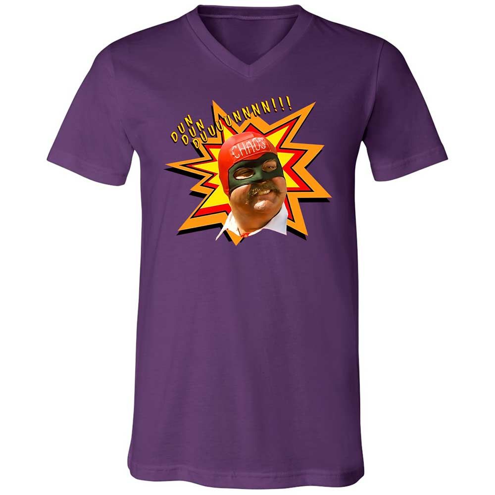 Unisex V-Neck T-Shirt - FBKNZG2W - Team Purple - 10