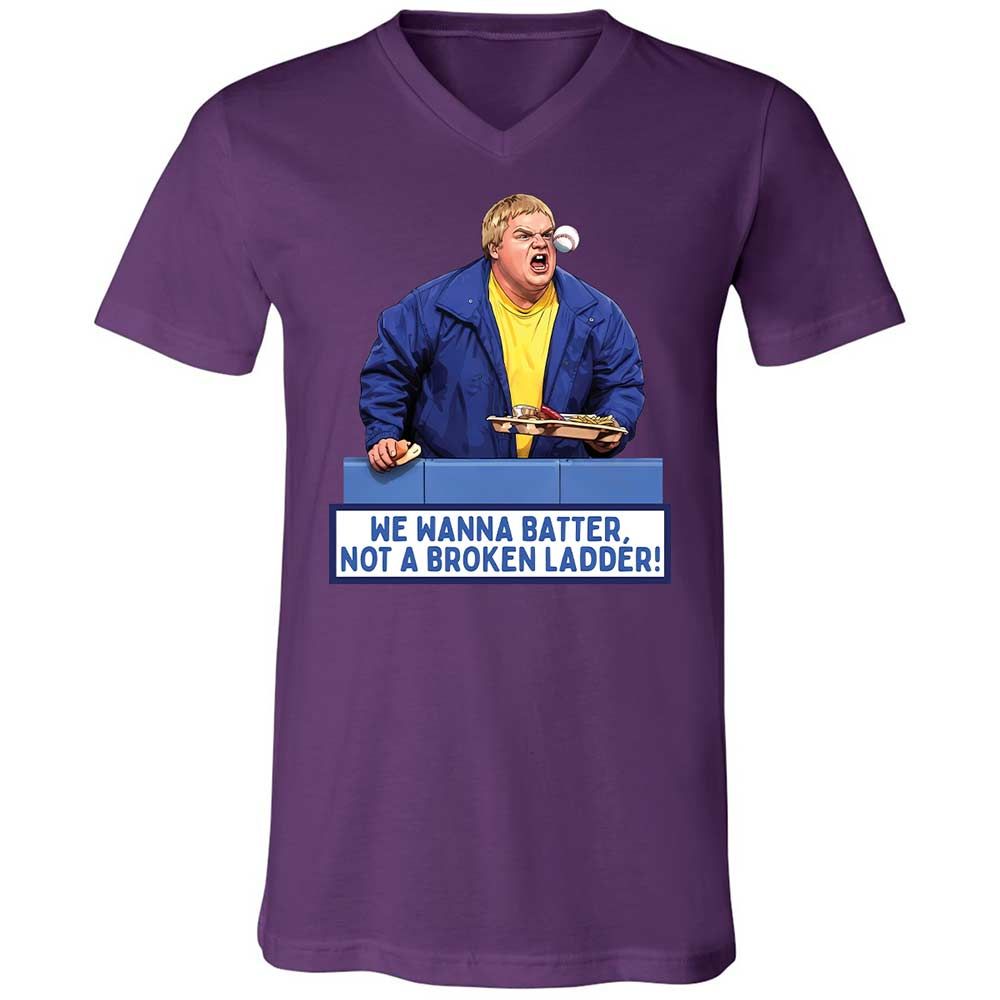Unisex V-Neck T-Shirt - TU2NT2KB - Team Purple - 10