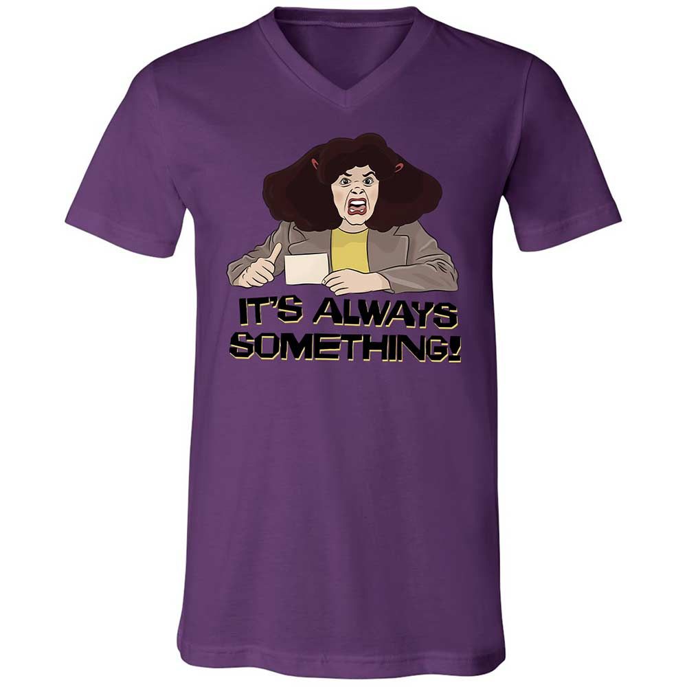 Unisex V-Neck T-Shirt - PC6CZHPD - Team Purple - 10