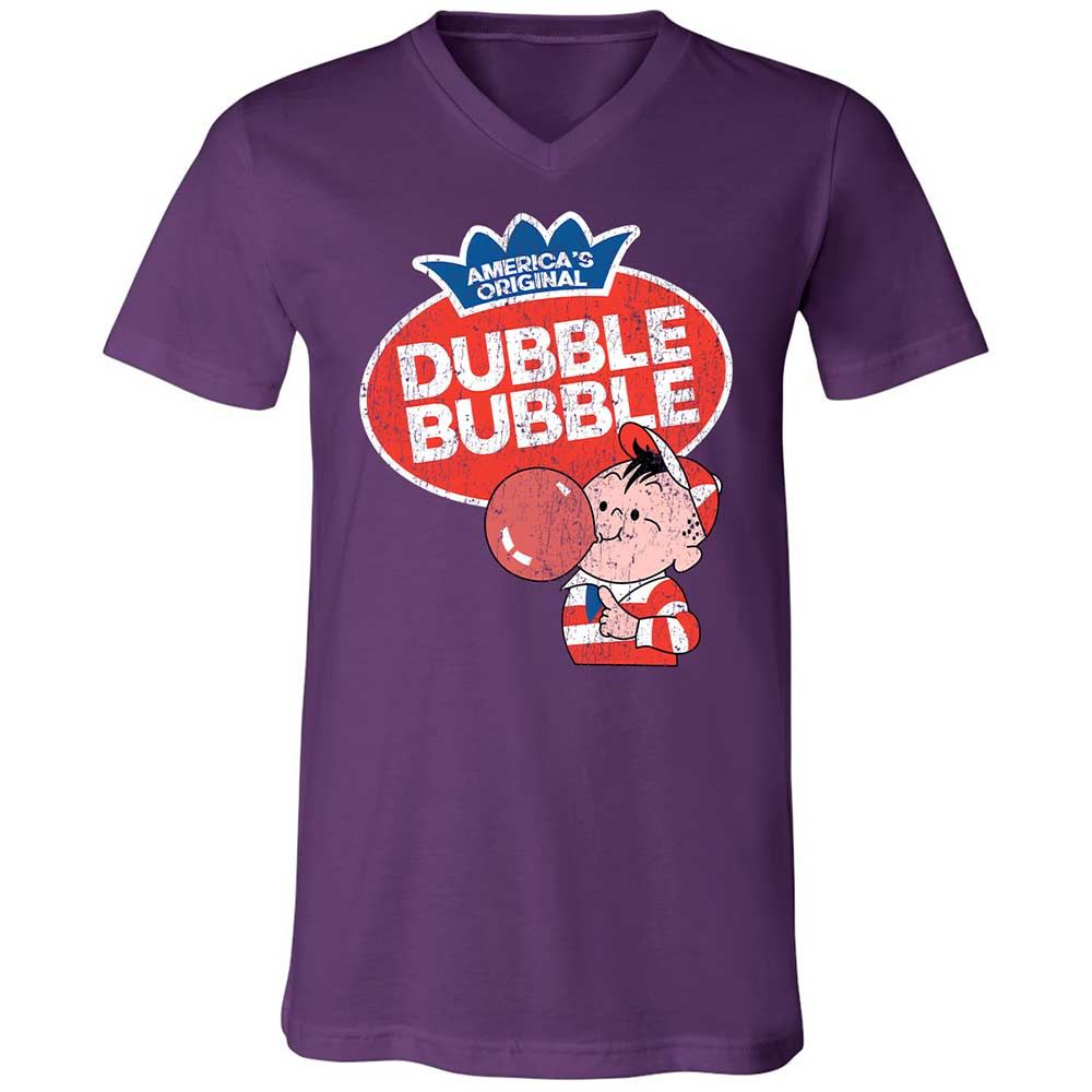 Unisex V-Neck T-Shirt - L2UQU8S7 - Team Purple - 10