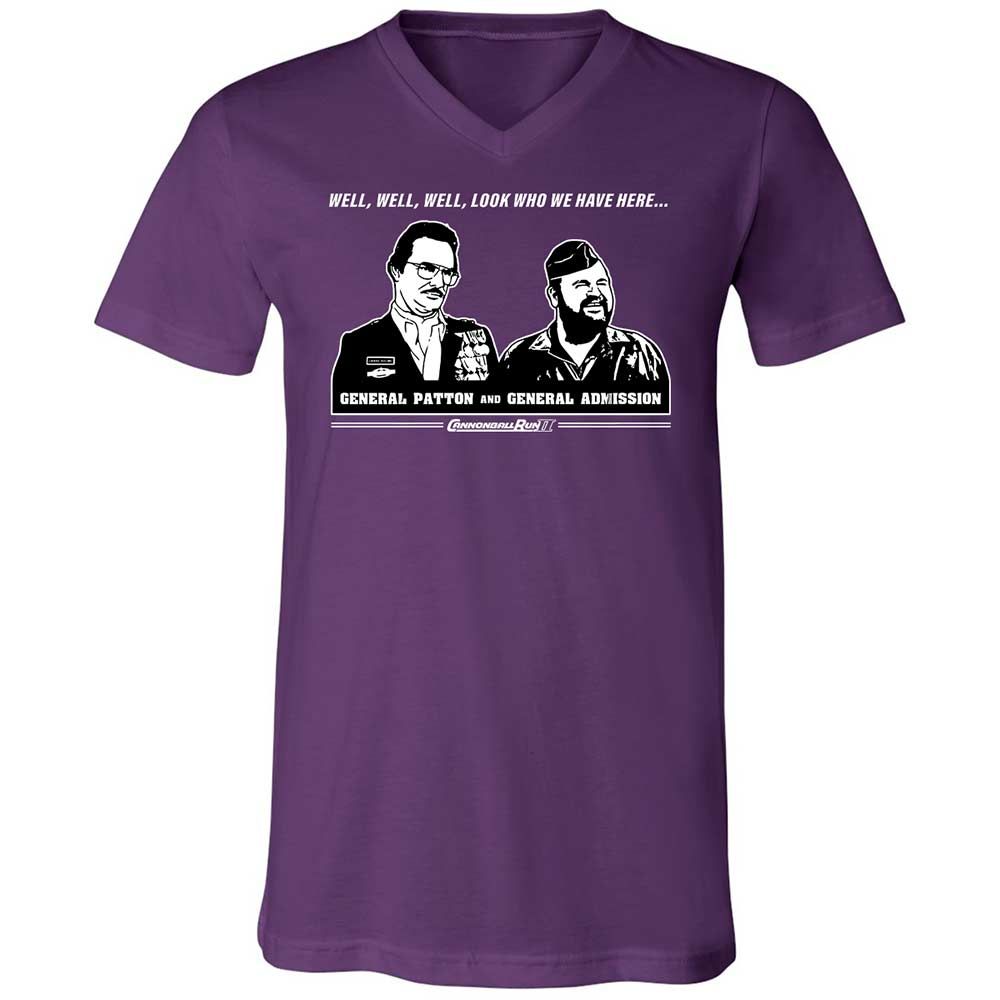 Unisex V-Neck T-Shirt - KND5NS4W - Team Purple - 10