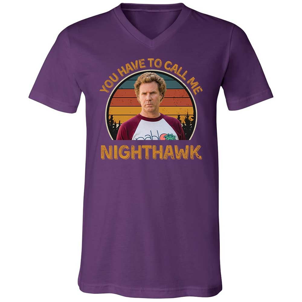 Unisex V-Neck T-Shirt - 5LLUJCVG - Team Purple - 10